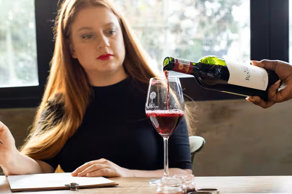 Paint with red wine in Cape Town
