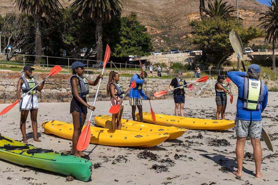 Paddle with the penguins at Boulders Beach