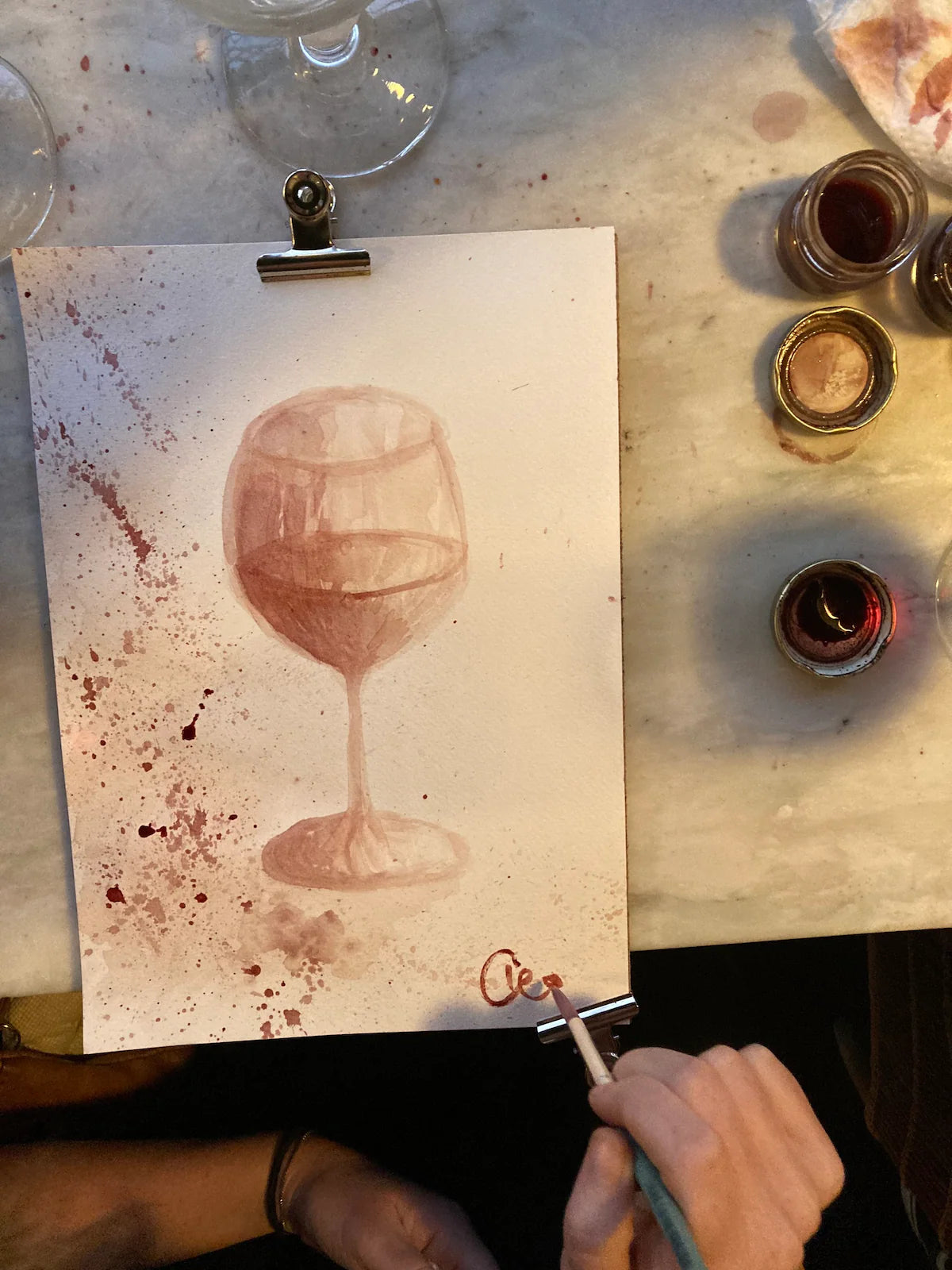 Paint with Red Wine in Johannesburg