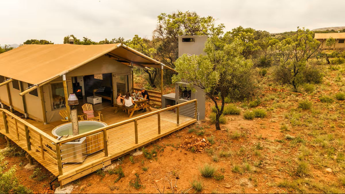 Hike the Magaliesberg at AfriCamps at Milorho