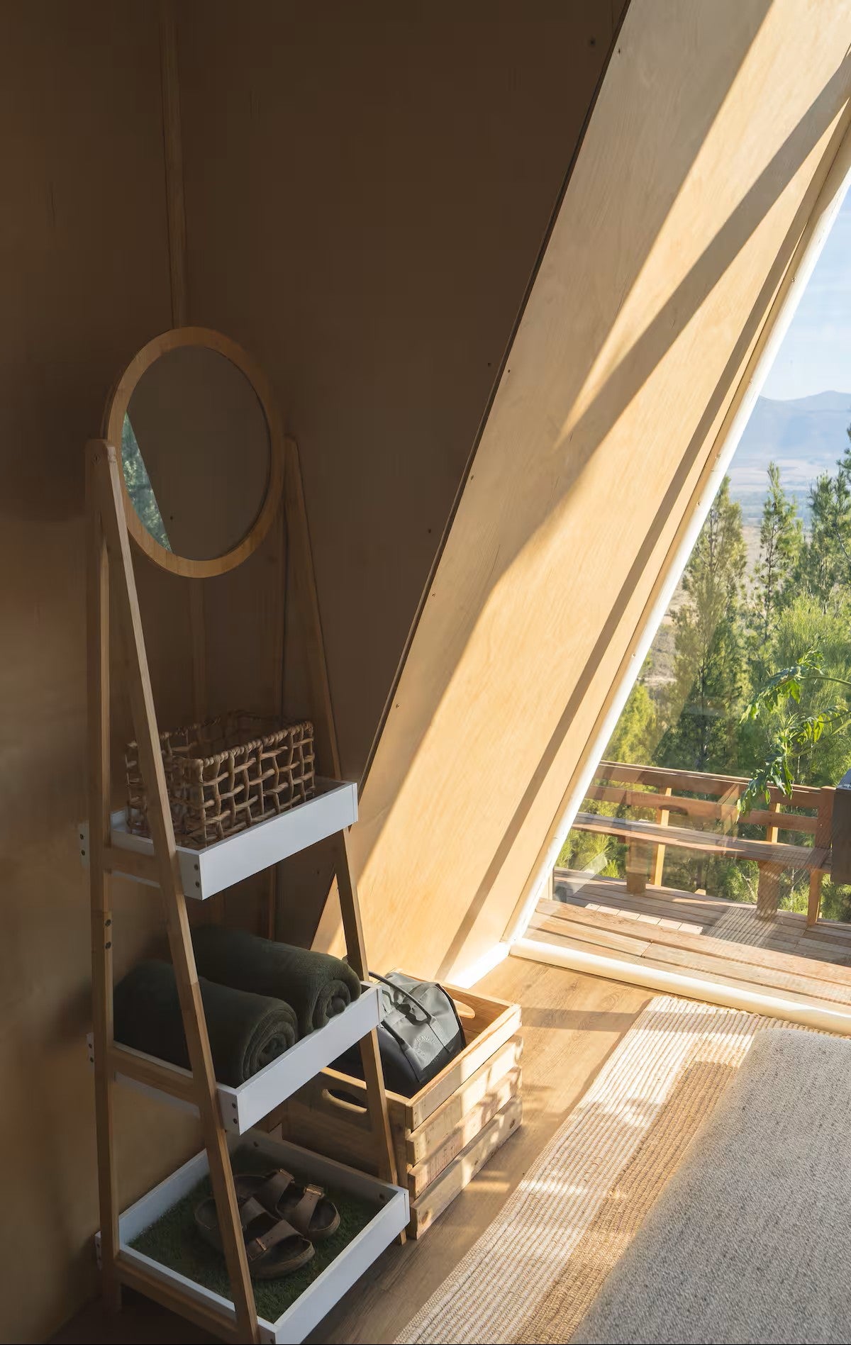 The Tiny Cabin at La Bruyere Farm