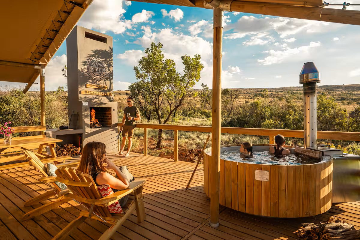 Hike the Magaliesberg at AfriCamps at Milorho