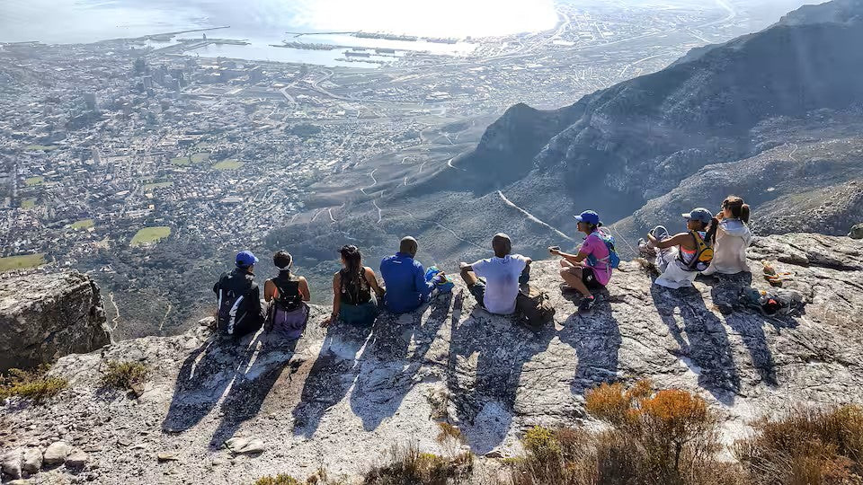 Hike Table Mountain and descend by cable car