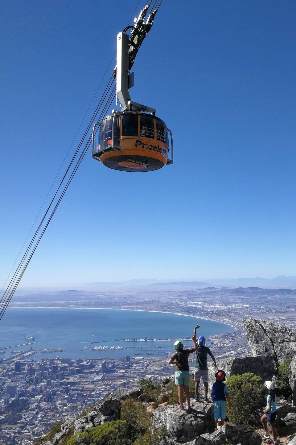 Hike Table Mountain and descend by cable car