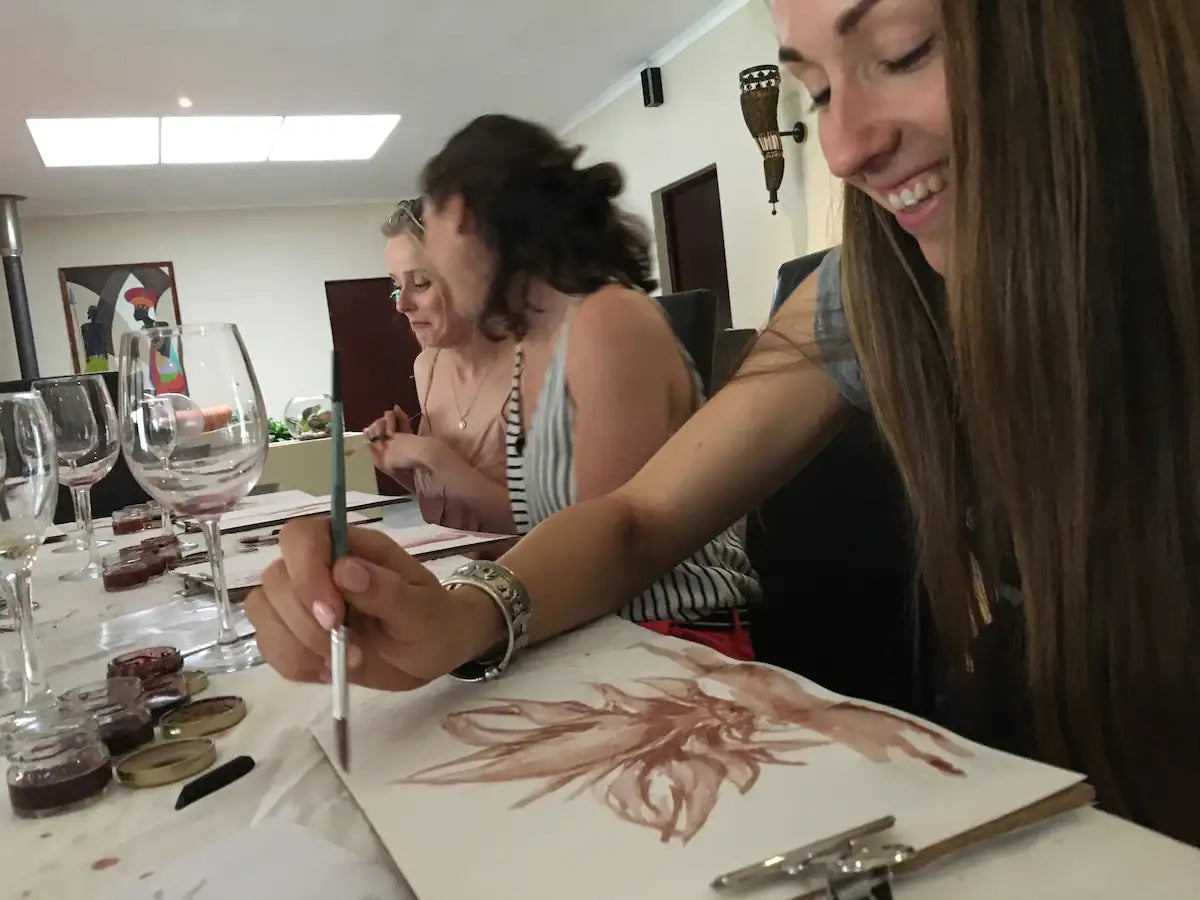 Paint with Red Wine in Johannesburg