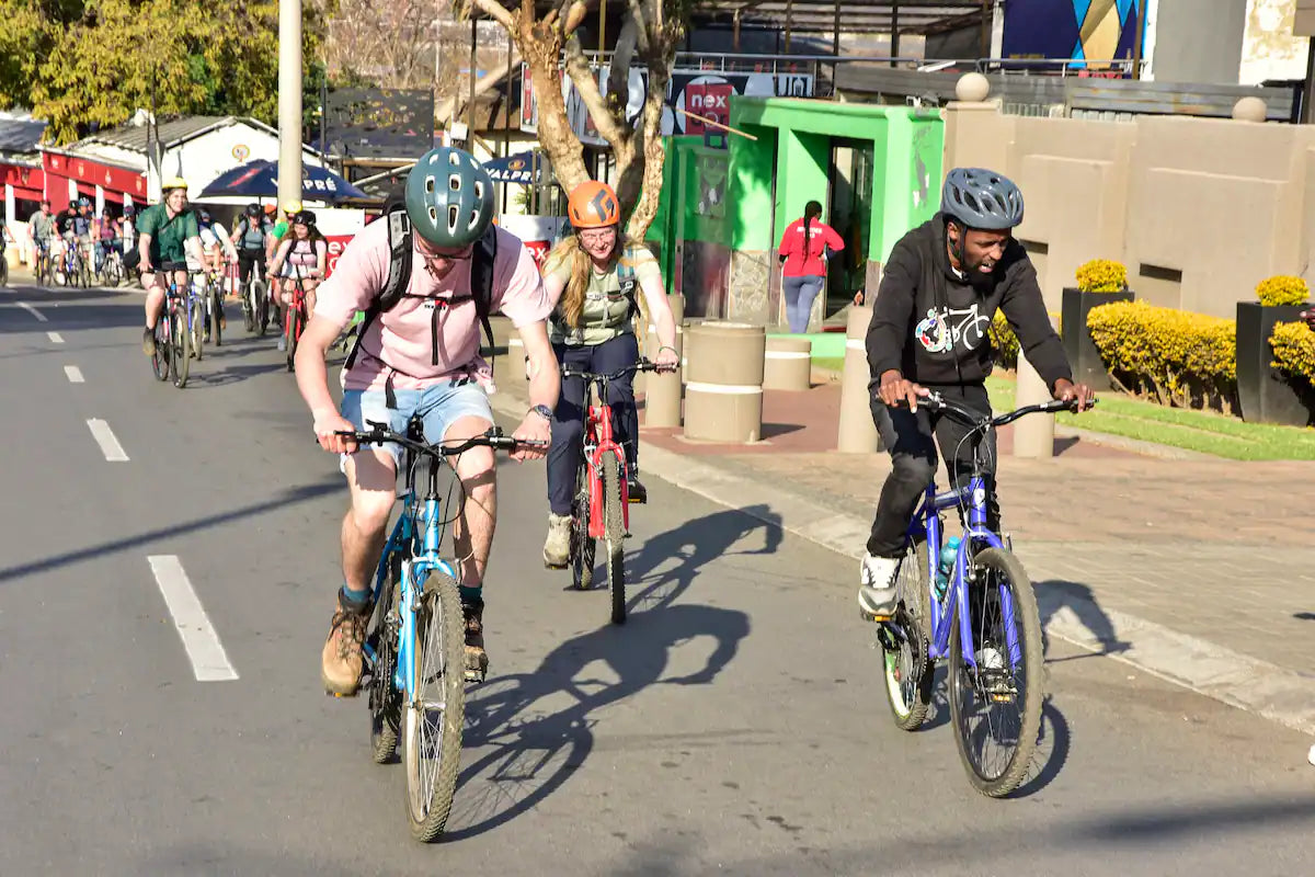 Ride through Soweto's historic streets