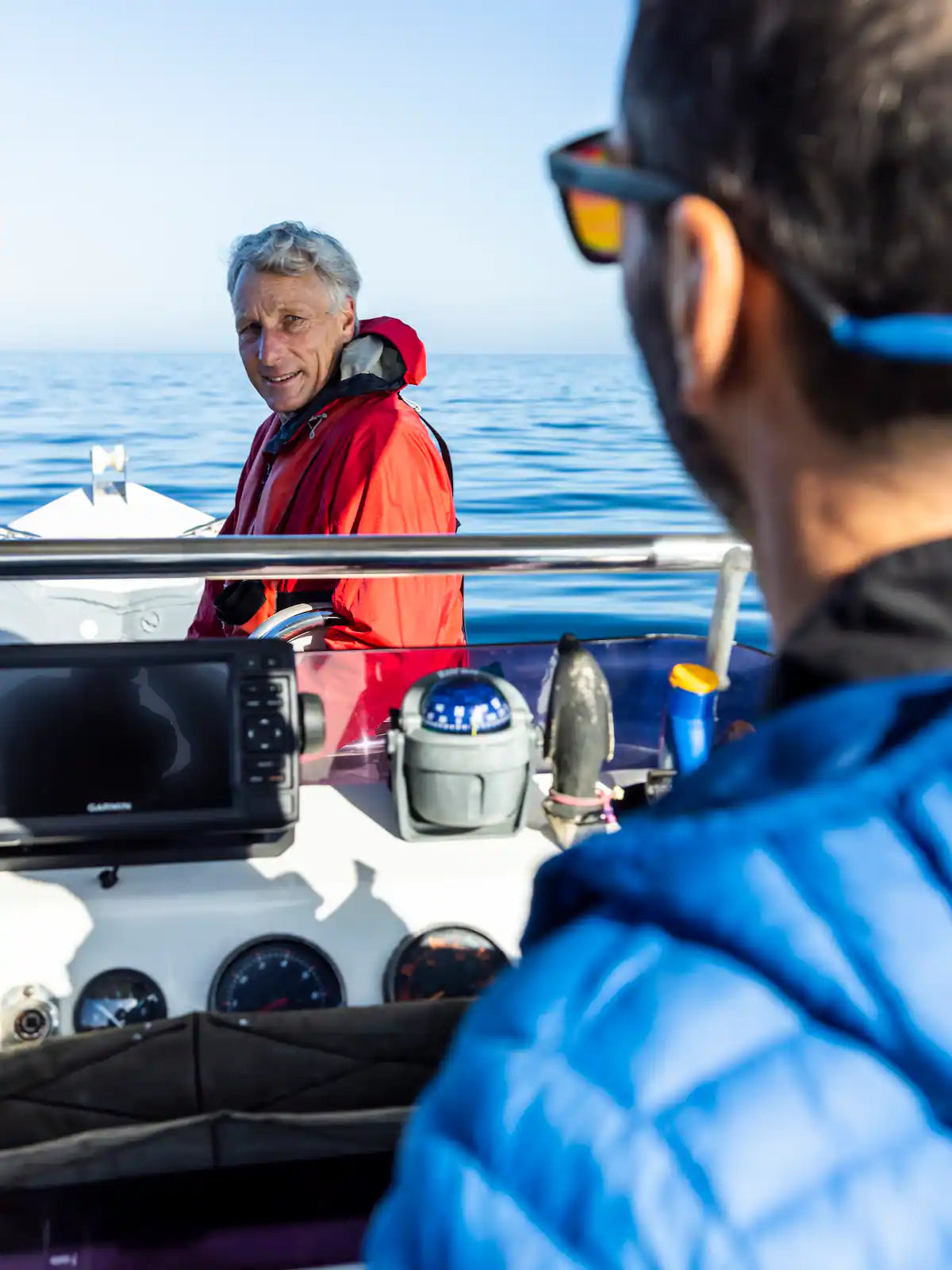Ocean Wildlife Encounter from a boat