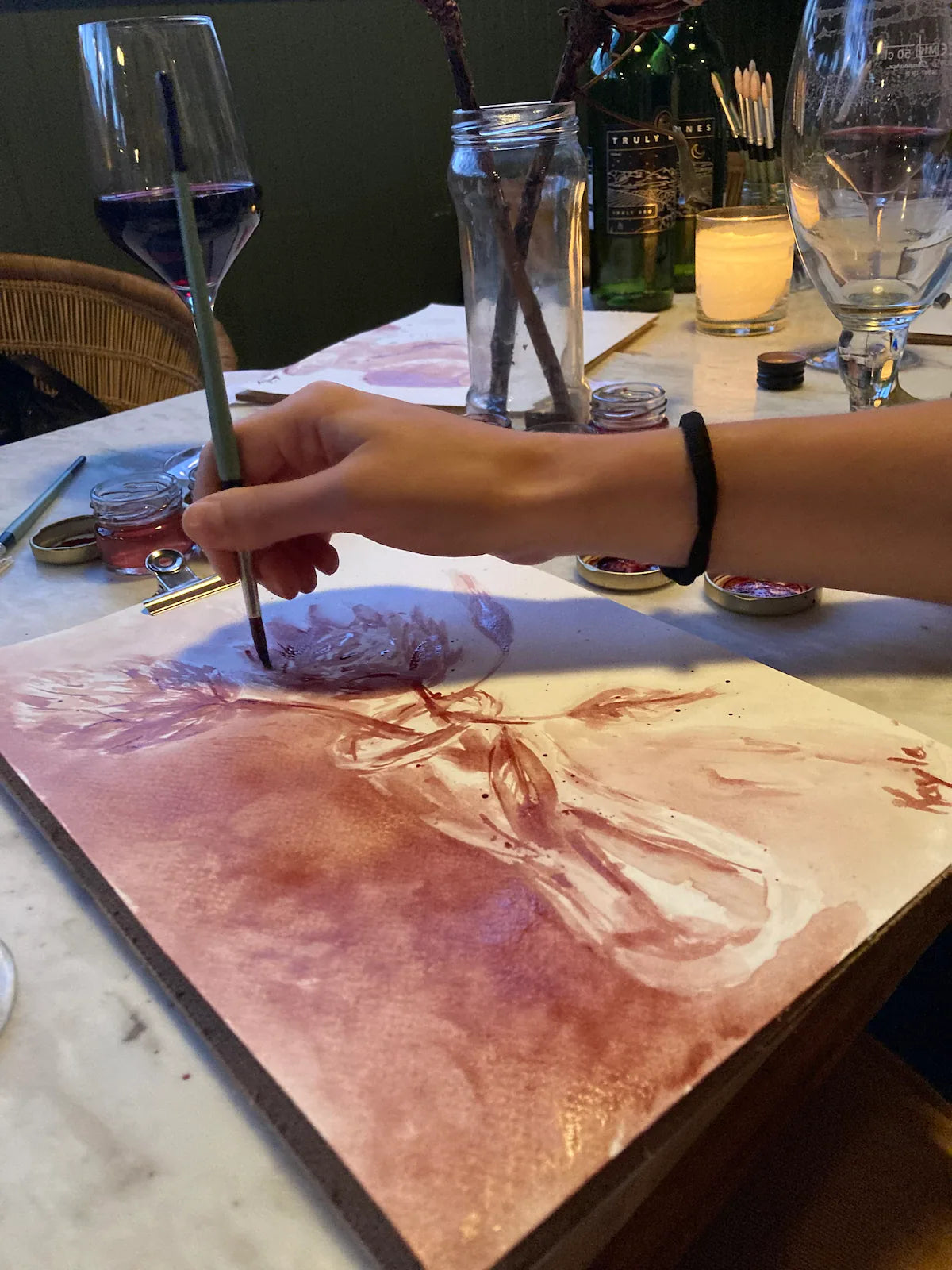 Paint with Red Wine in Johannesburg