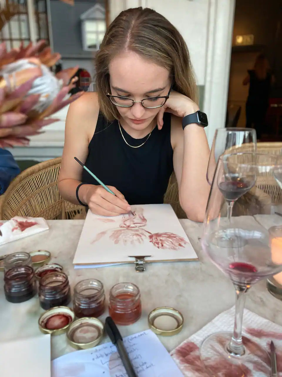 Paint with Red Wine in Johannesburg