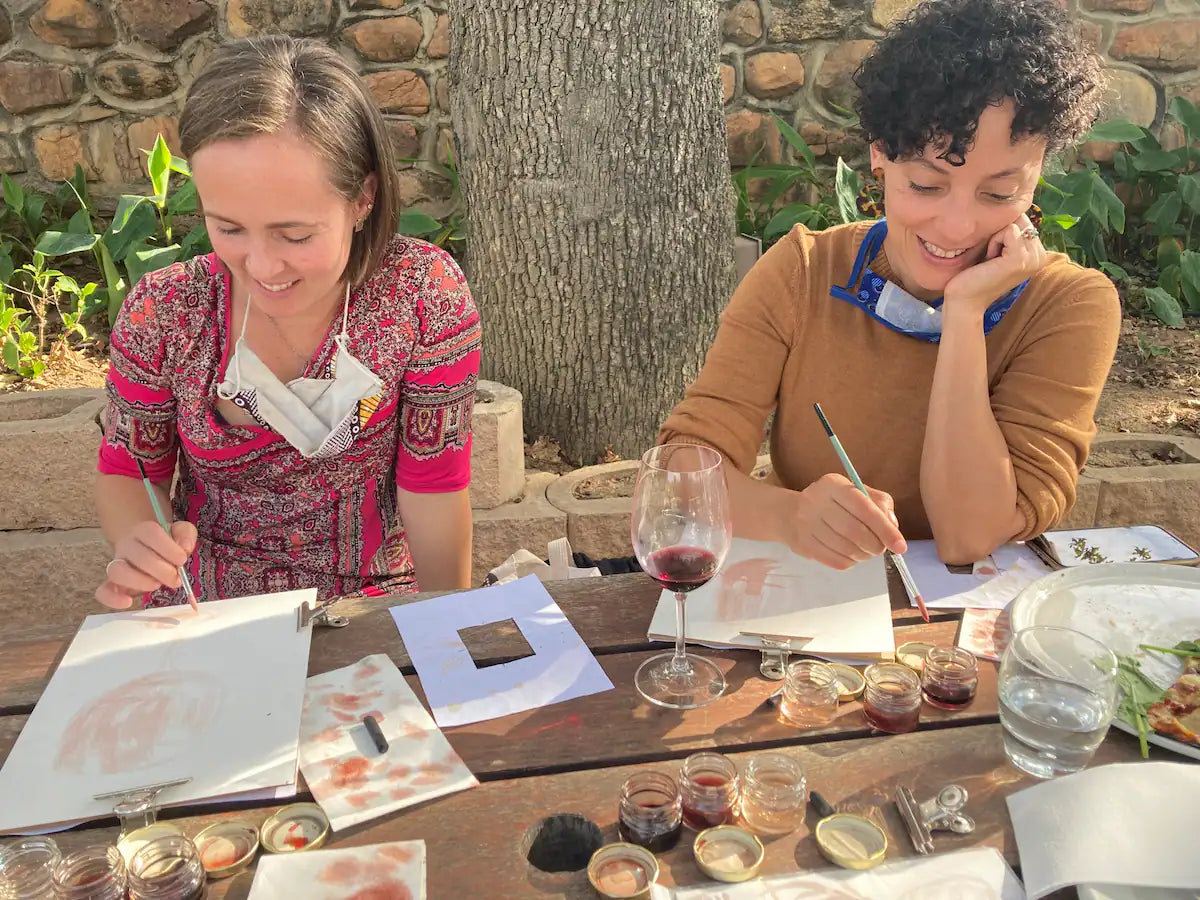 Paint with Red Wine in Johannesburg