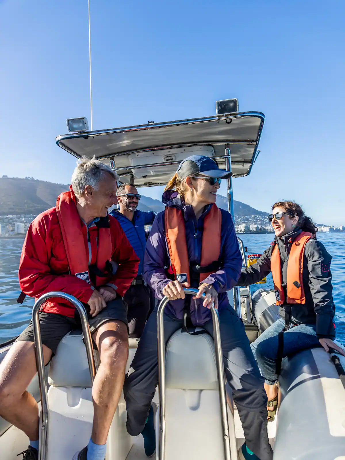 Ocean Wildlife Encounter from a boat