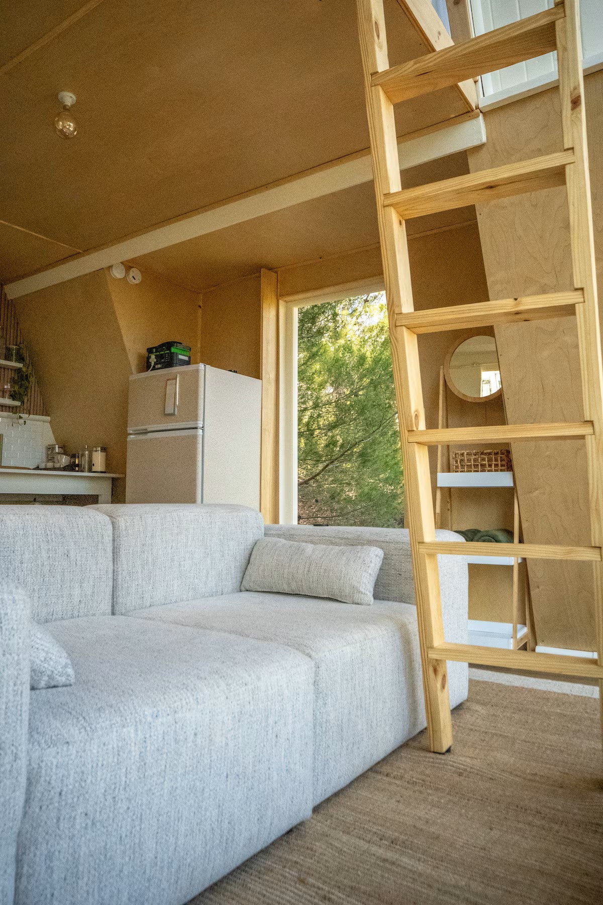 The Tiny Cabin at La Bruyere Farm