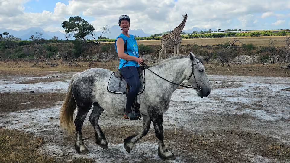 Explore a wildlife reserve on horseback - 2 hours